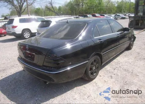 2000 Mercedes-Benz S430 из США, поврежденный, VIN WDBNG70J8YA079912
